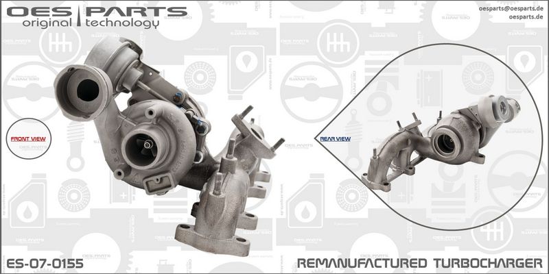 OES PARTS Компрессор, наддув ES-07-0155